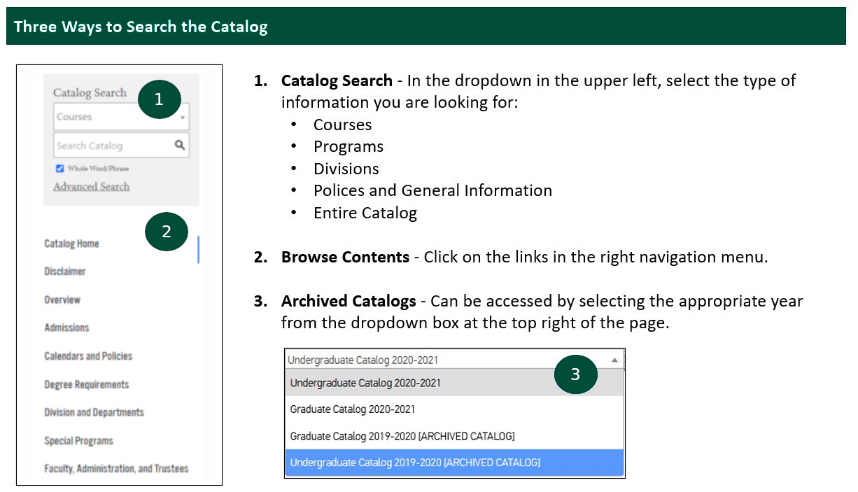 Three ways to search the Bulletin